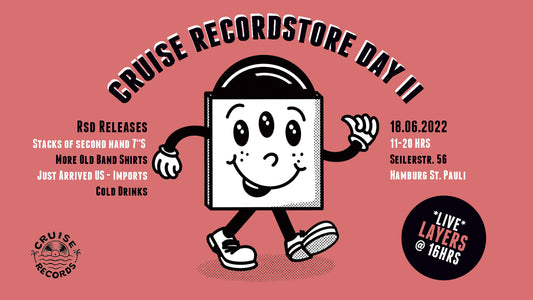 RSD 2022 • CRUISE RECORDSTORE DAY II