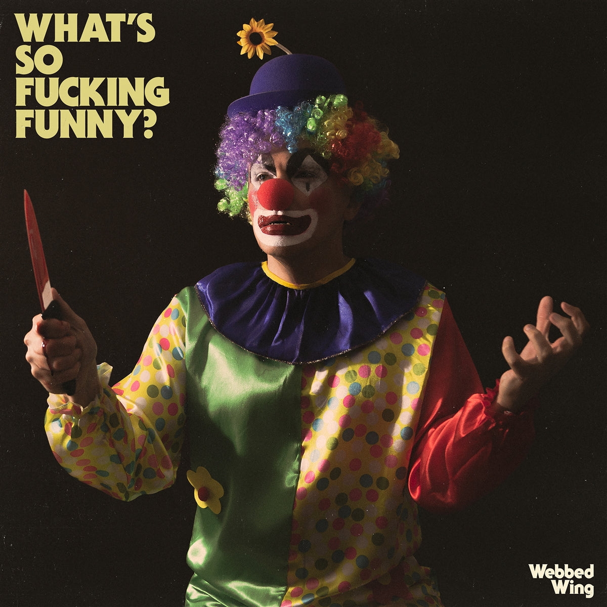 WEBBED WING • What's So Fucking Funny? (Pink Vinyl) • LP