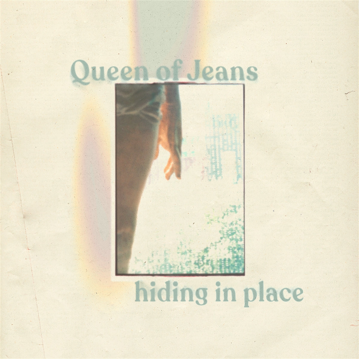 QUEEN OF JEANS • Hiding In Places (Peach Vinyl) • LP