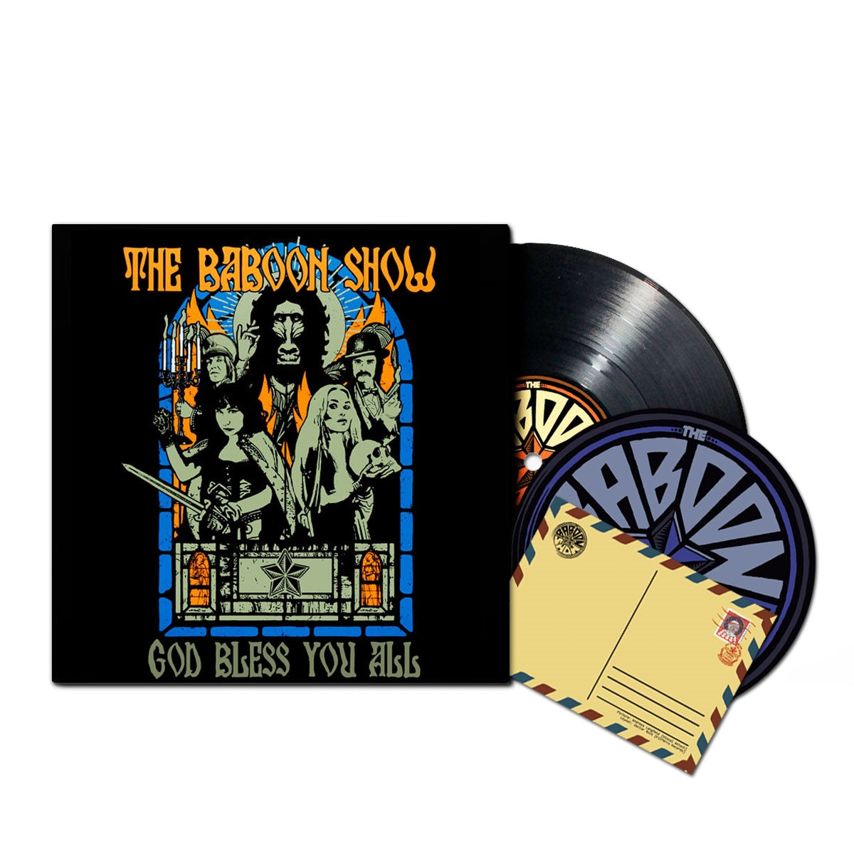 THE BABOON SHOW • God Bless You All • LP
