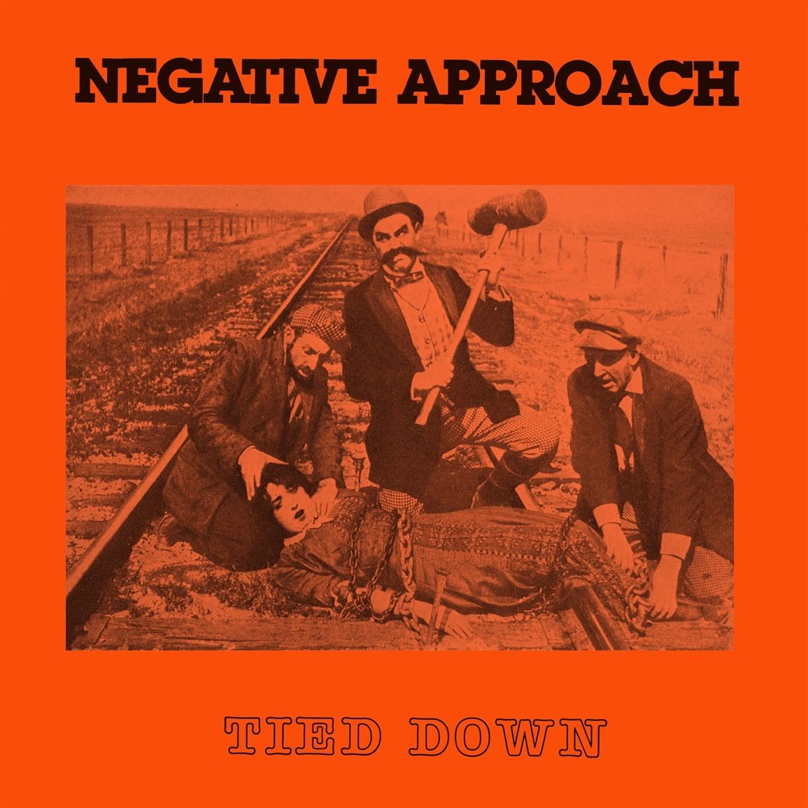 NEGATIVE APPROACH • Tied Down • LP