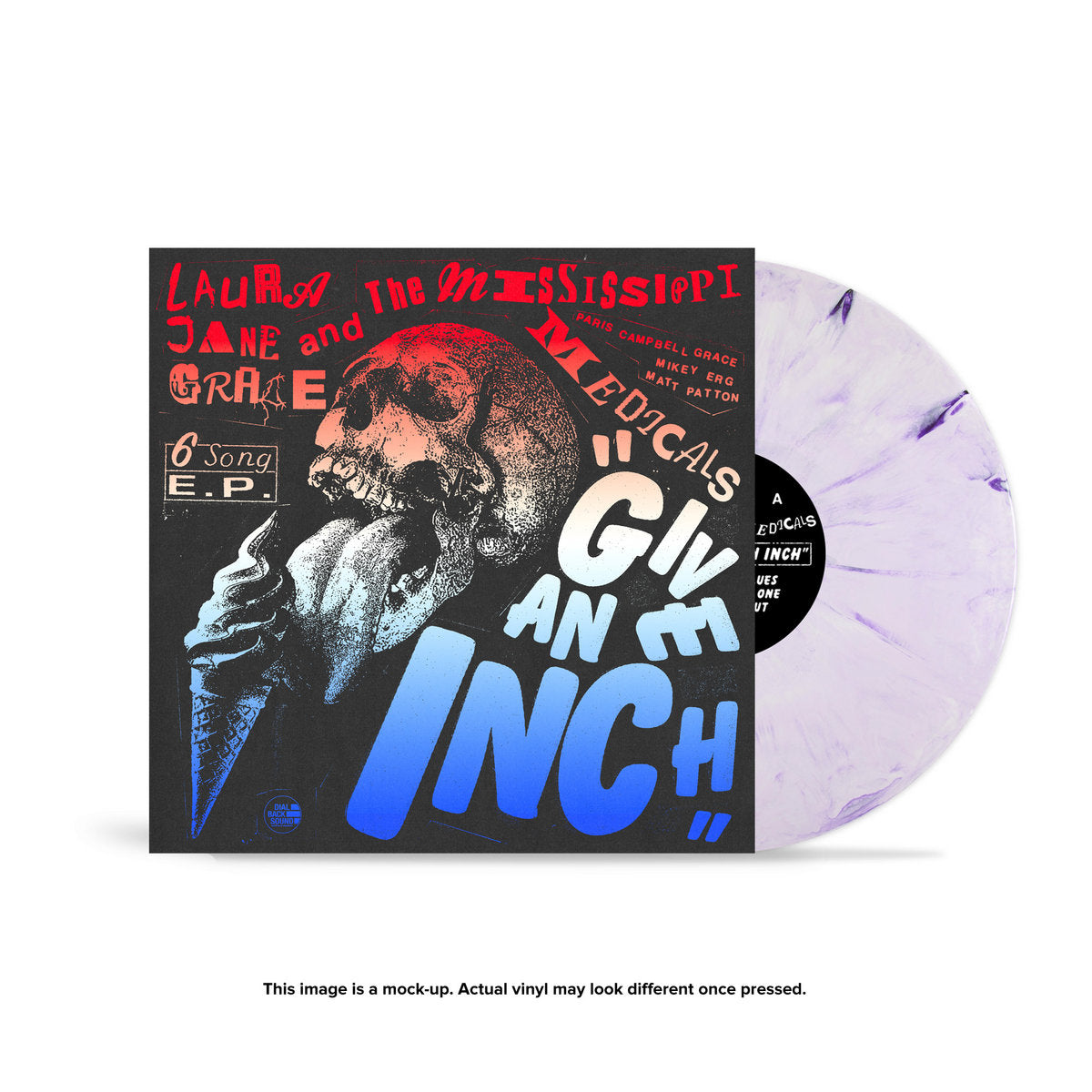 LAURA JANE GRACE & THE MISSISSIPPI MEDICALS • Give An Inch • LP