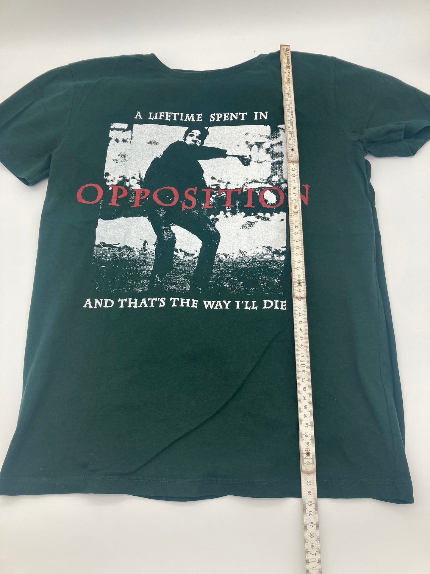 UGLY & PROUD • A Lifetime Spent In Opposition • T-Shirt • M • Second Hand