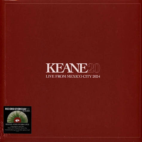 KEANE • Live From Mexico City 2024 • LP • RSD 2025