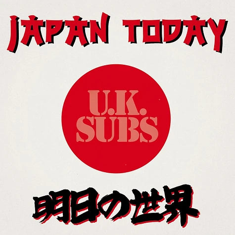 UK SUBS • Japan Today • LP • RSD 2025