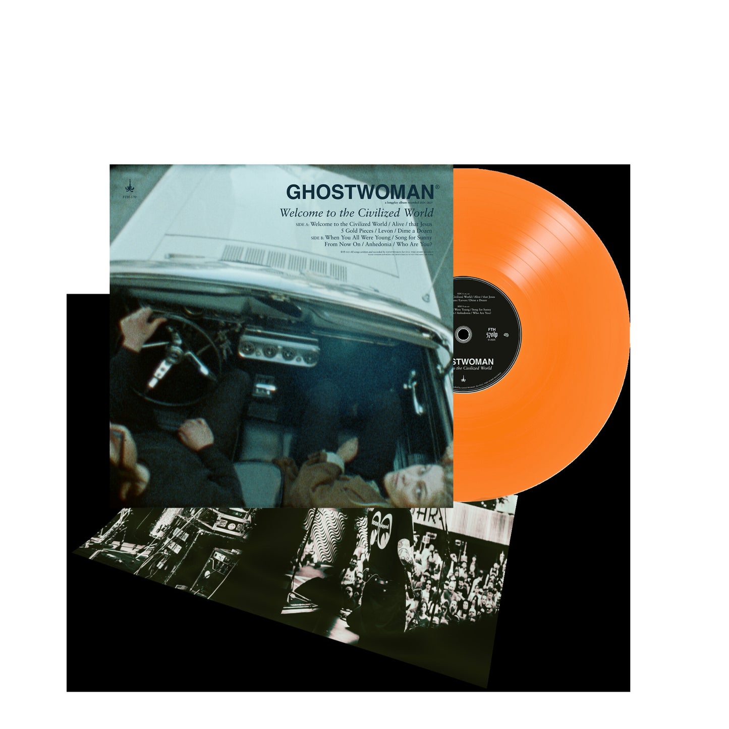 GHOSTWOMAN • Welcome to the Civilized World • LP • Pre-Order