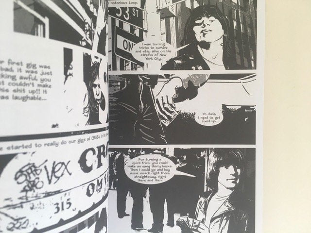 JIM McCARTHY • Gabba Gabba Hey - The Graphic Story Of The Ramones • Book