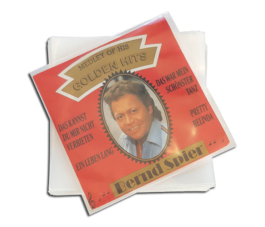 7" Sleeves, clear PE