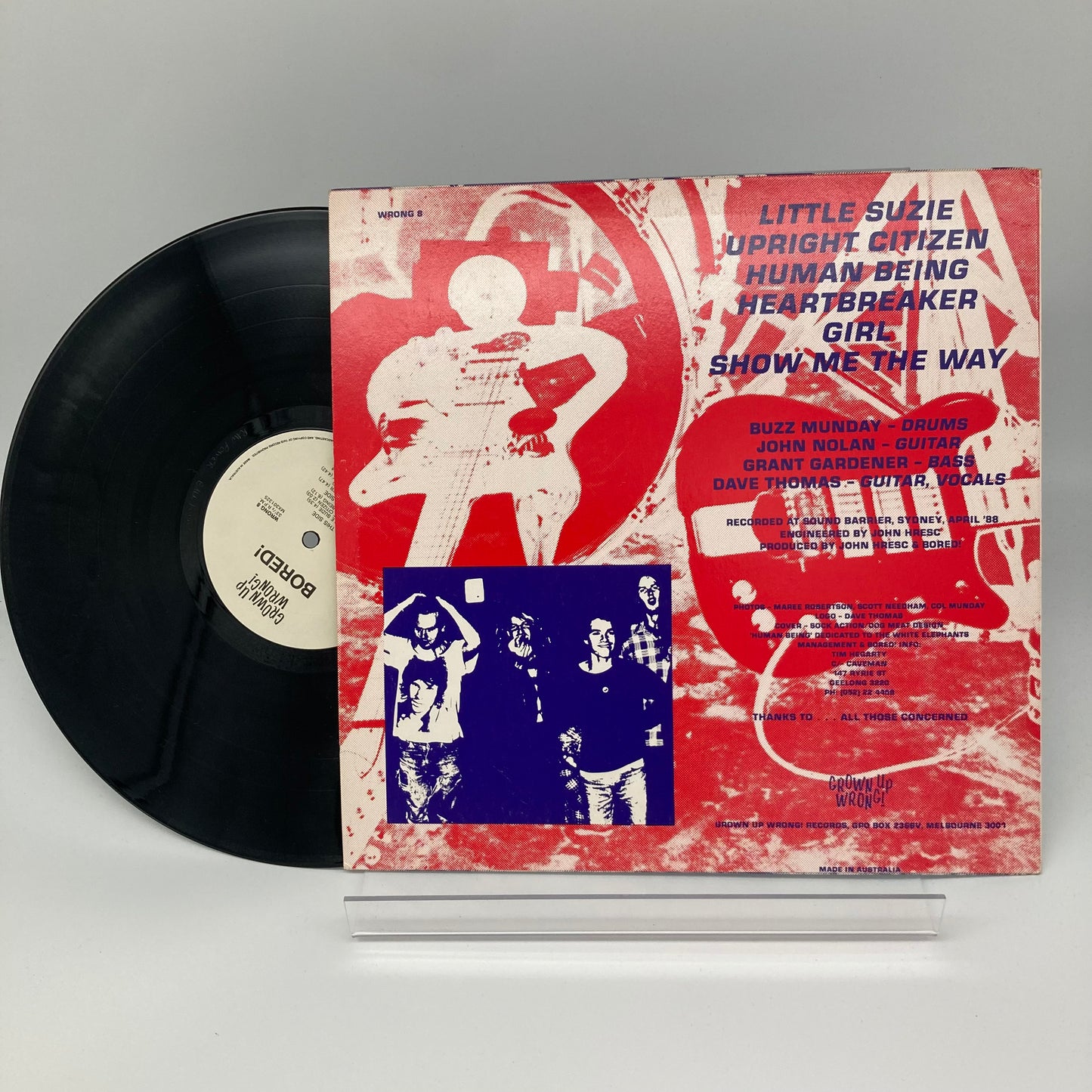 BORED! • s/t • LP • Second Hand