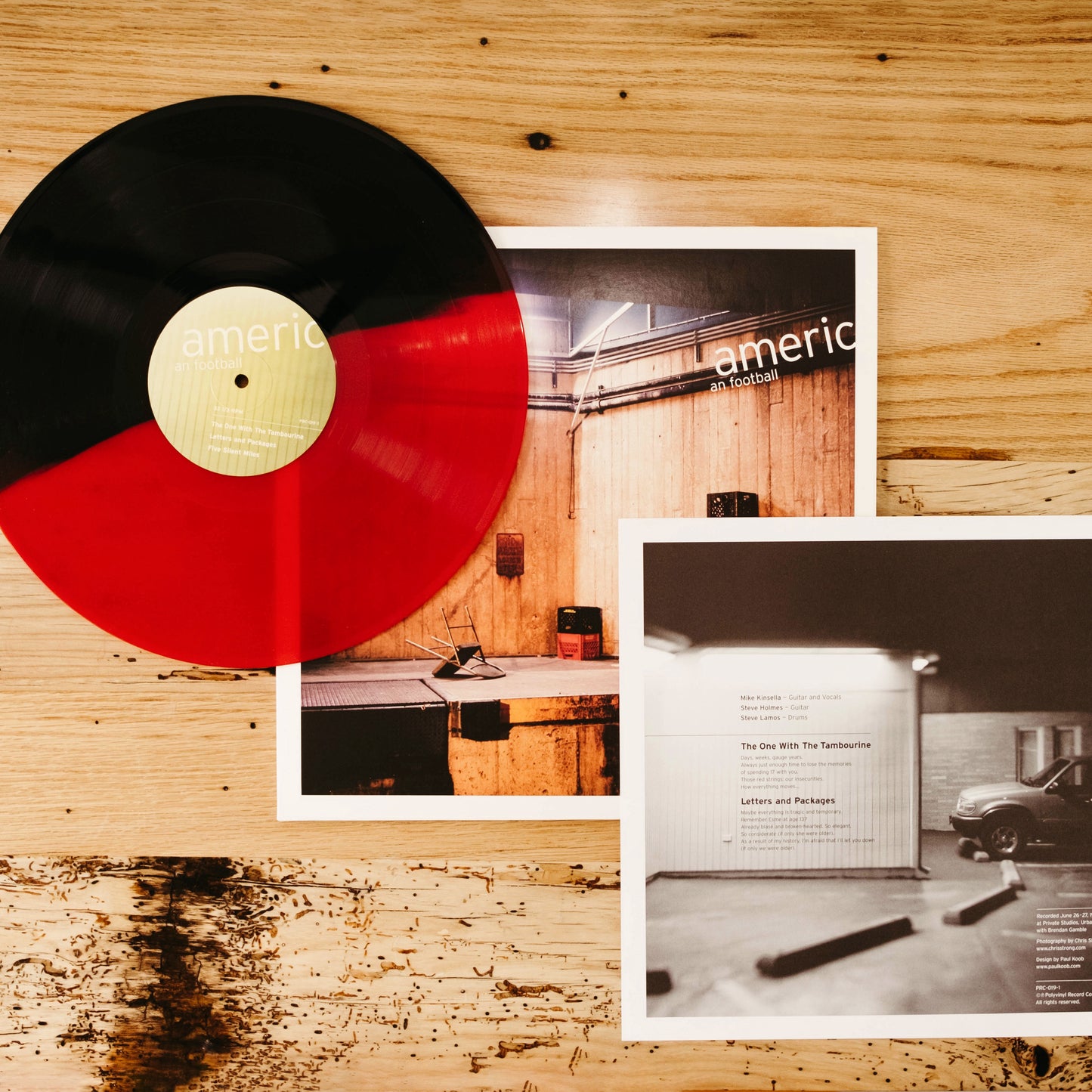 AMERICAN FOOTBALL • S/T EP • 12" EP