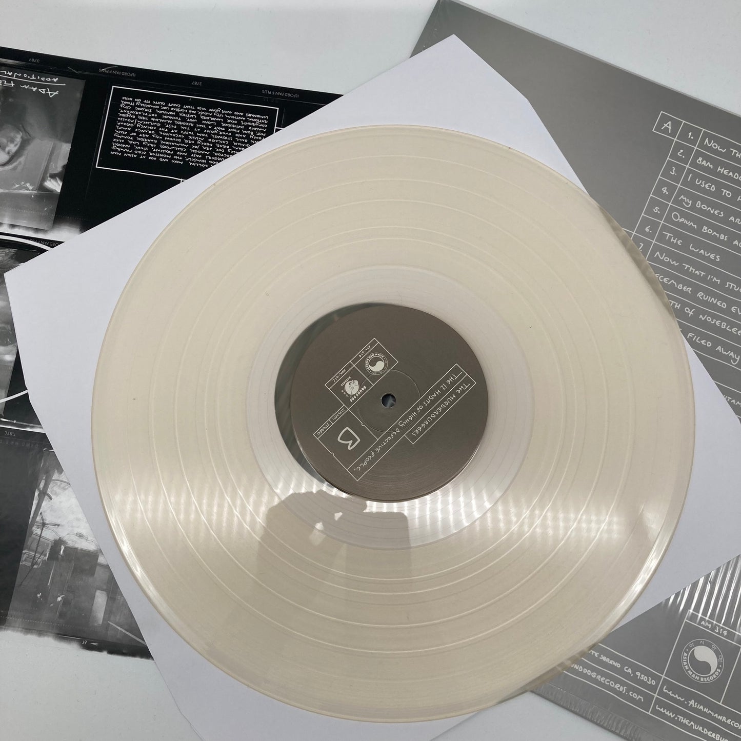 THE MURDERBURGERS • The 12 Habits Of Highly Defective People (White Clear Vinyl) • LP • Second Hand