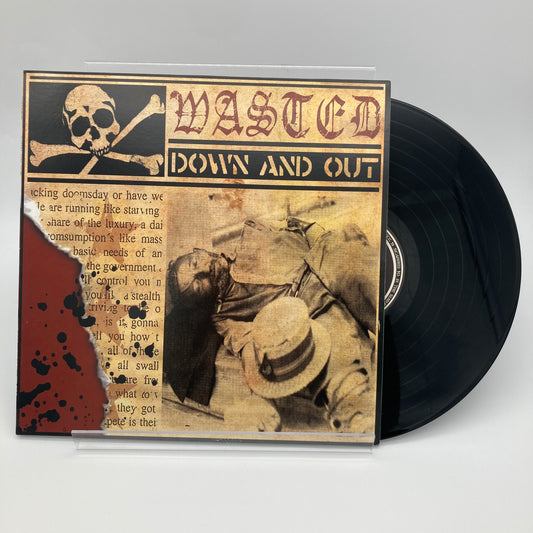 WASTED • Down And Out • LP • Second Hand