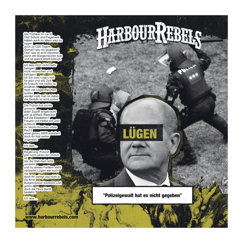 HARBOUR REBELS / POMMES ODER PIZZA • Split 7"