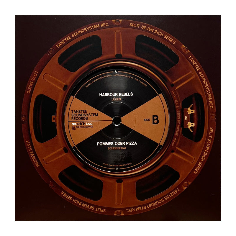 HARBOUR REBELS / POMMES ODER PIZZA • Split 7"