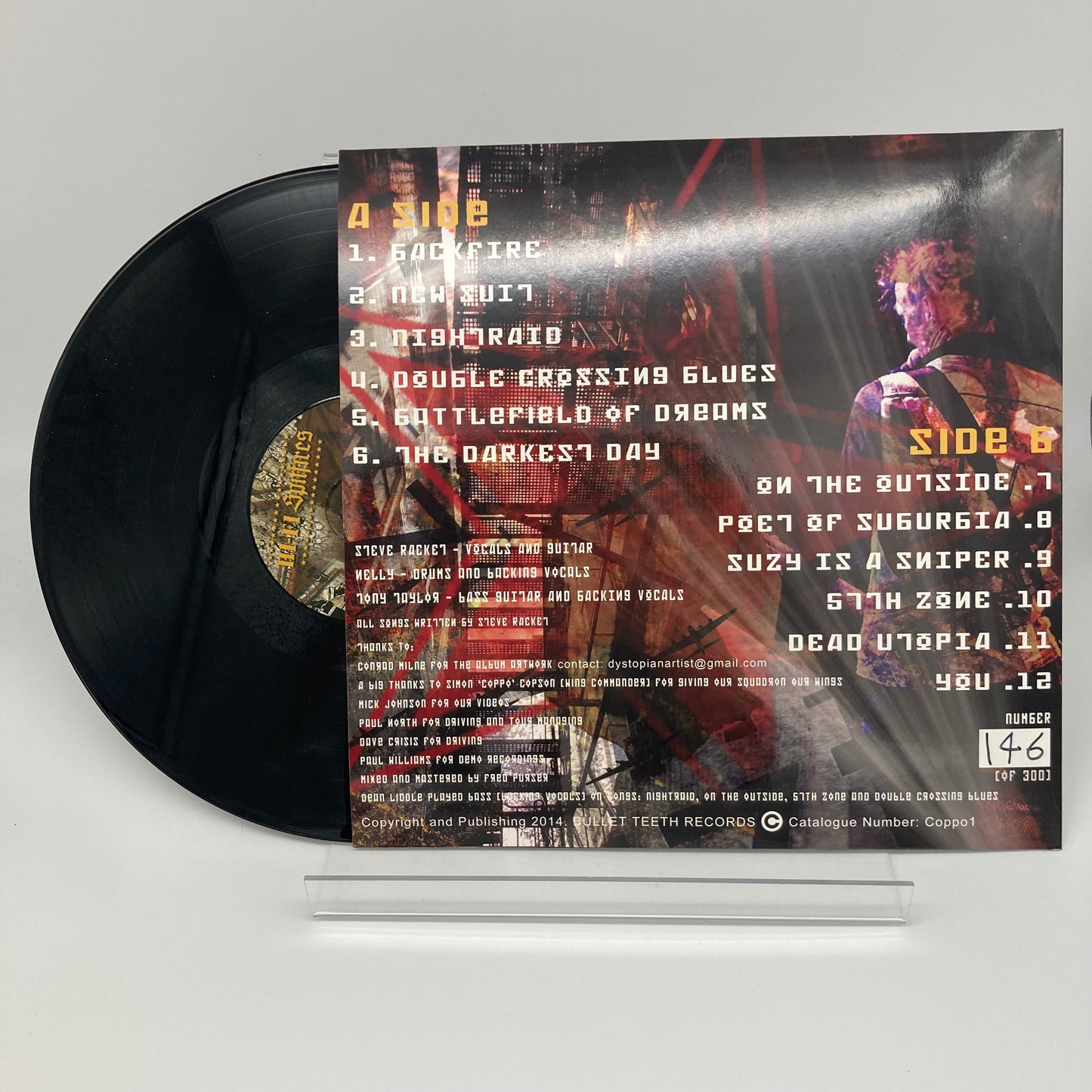 HI-FI SPITFIRES • Nightraid • LP • Second Hand