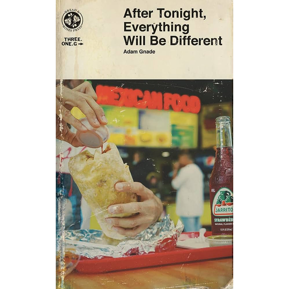 ADAM GNADE • After Tonight, Everything Will Be Different • Book