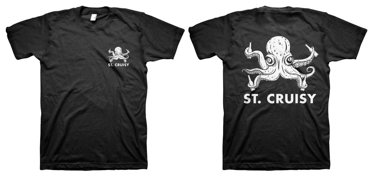 BOOZE CRUISE Festival X Cruise Records • St. Cruisy • Shirt • Black