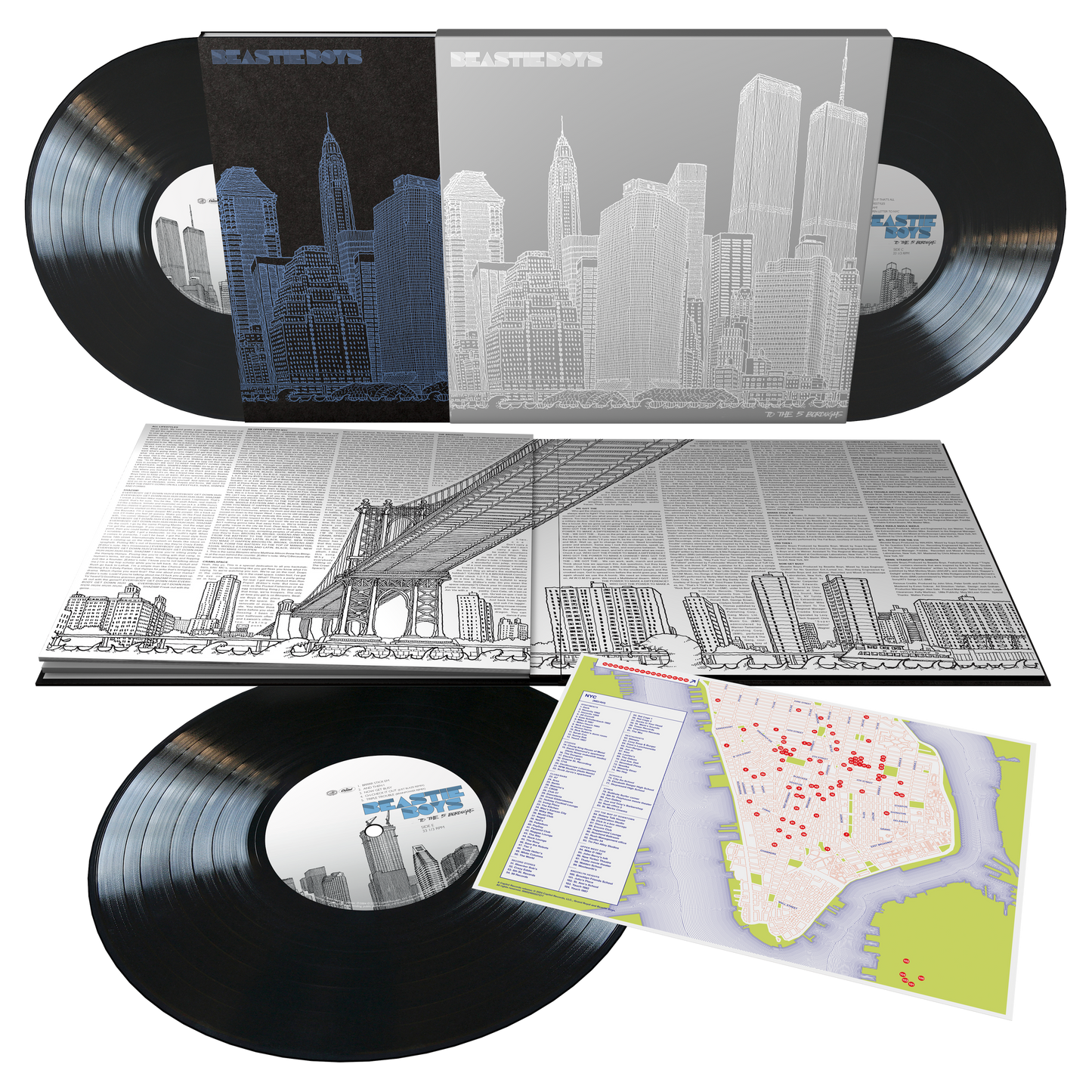 BEASTIE BOYS • To The 5 Boroughs • Deluxe 3LP • Pre-Order