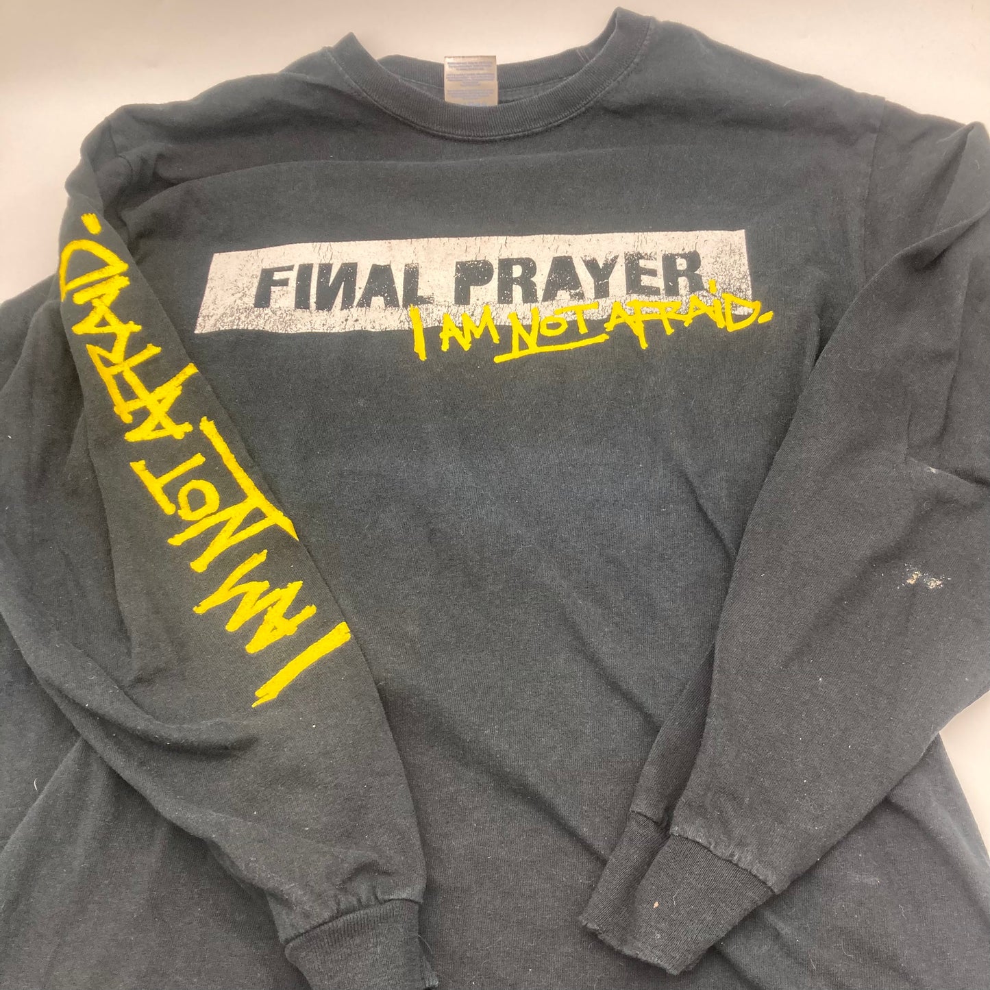 FINAL PRAYER • I Am Not Afraid • Longsleeve • Second Hand