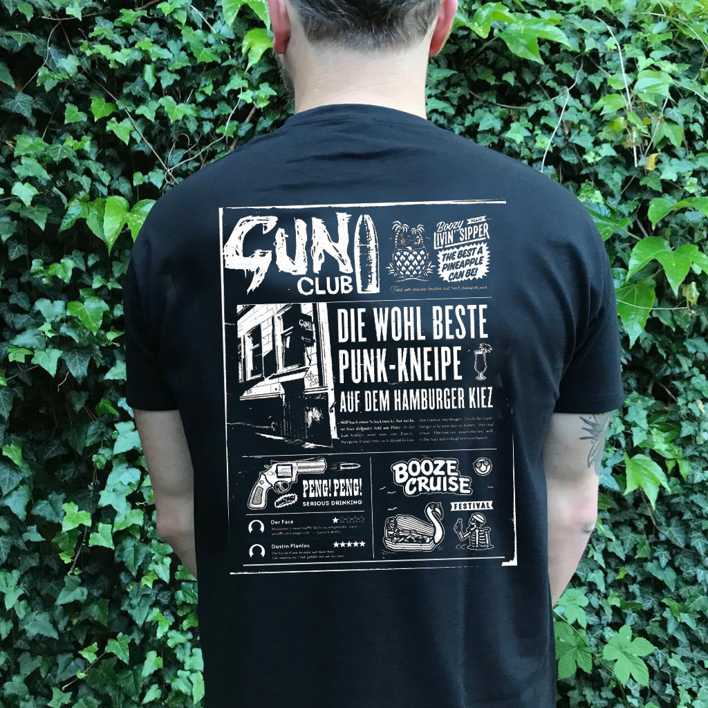 GUN CLUB • HOME OF BOOZE CRUISE • T-Shirt