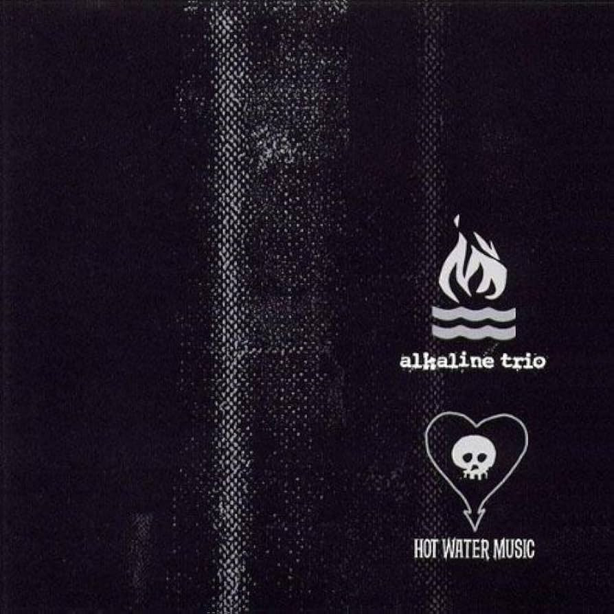 ALKALINE TRIO / HOT WATER MUSIC • Split • LP