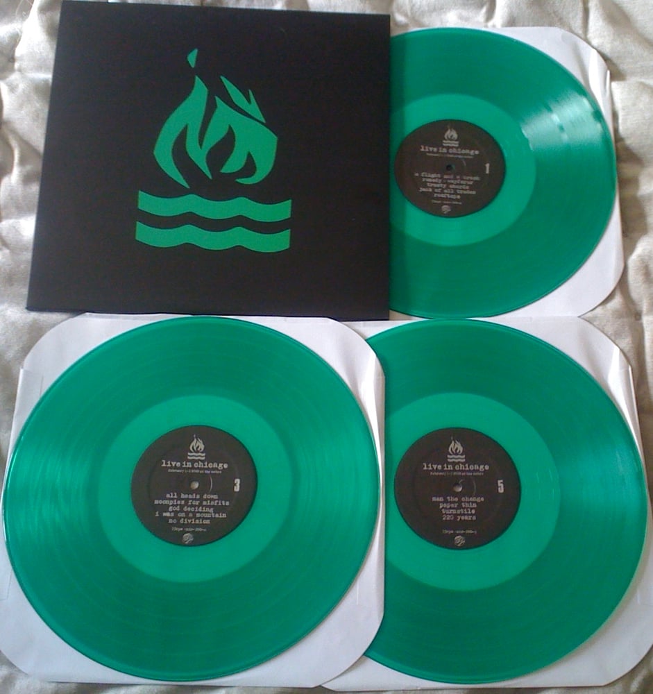 HOT WATER MUSIC • Live In Chicago • 3xLPs