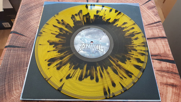 ANVIL • Legal At Last (Yellow / Black Splatter) • LP • Second Hand
