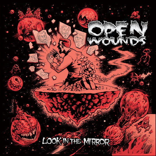 OPEN WOUNDS • Look In The Mirror • 7"