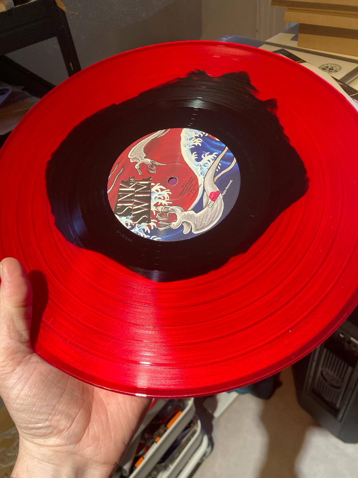 THE GASLIGHT ANTHEM • Sink Or Swim (US Import • Black & Red Swirl Vinyl) • LP