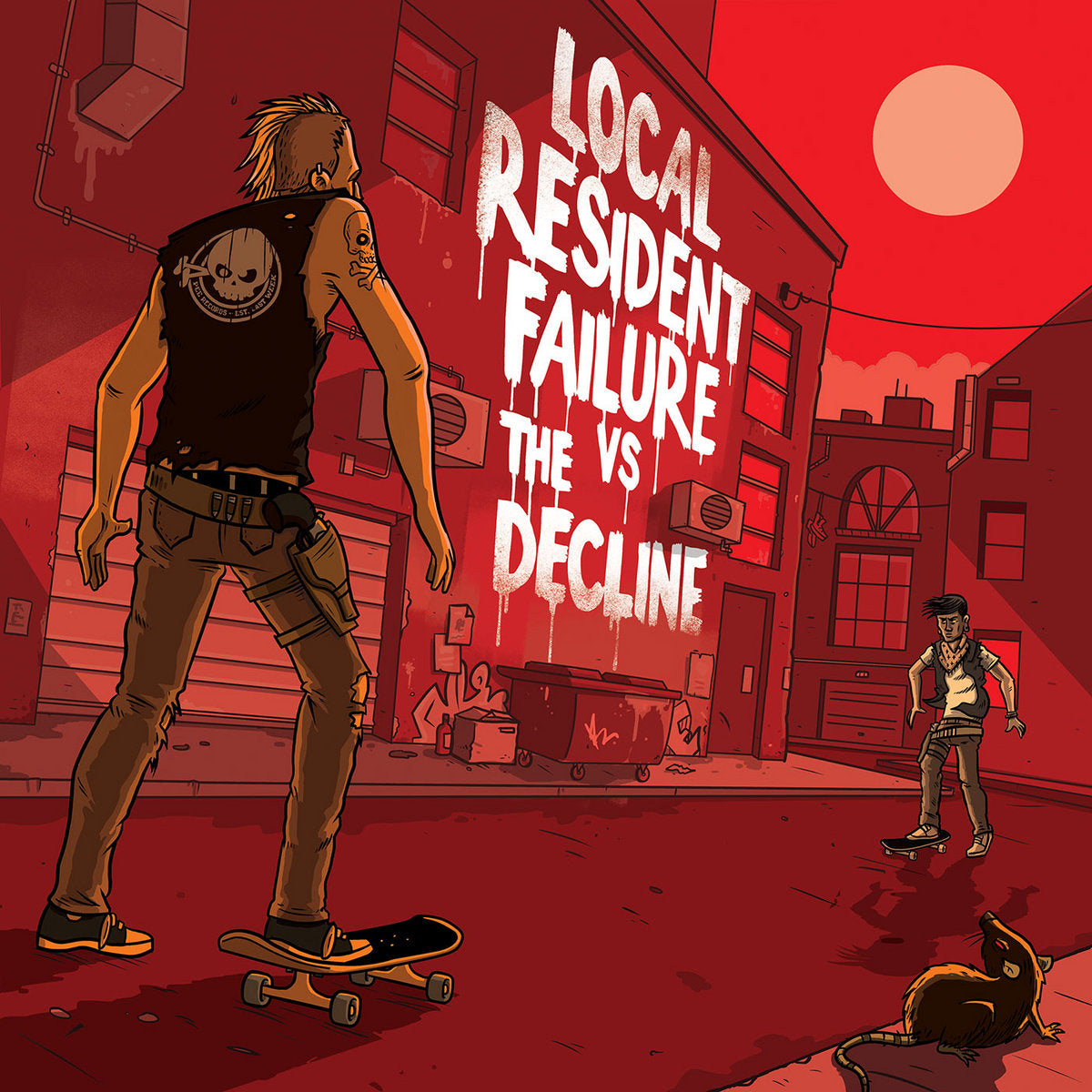 LOCAL RESIDENT FAILURE / THE DECLINE • Split • 7"