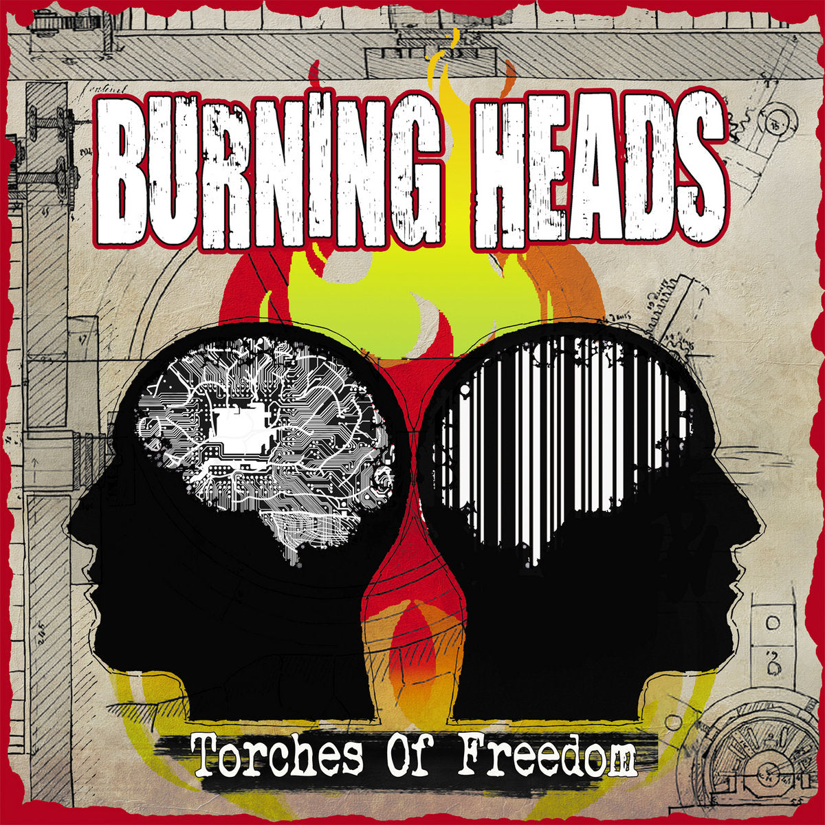 BURNING HEADS • Torches Of Freedom (Coloured Vinyl) • LP