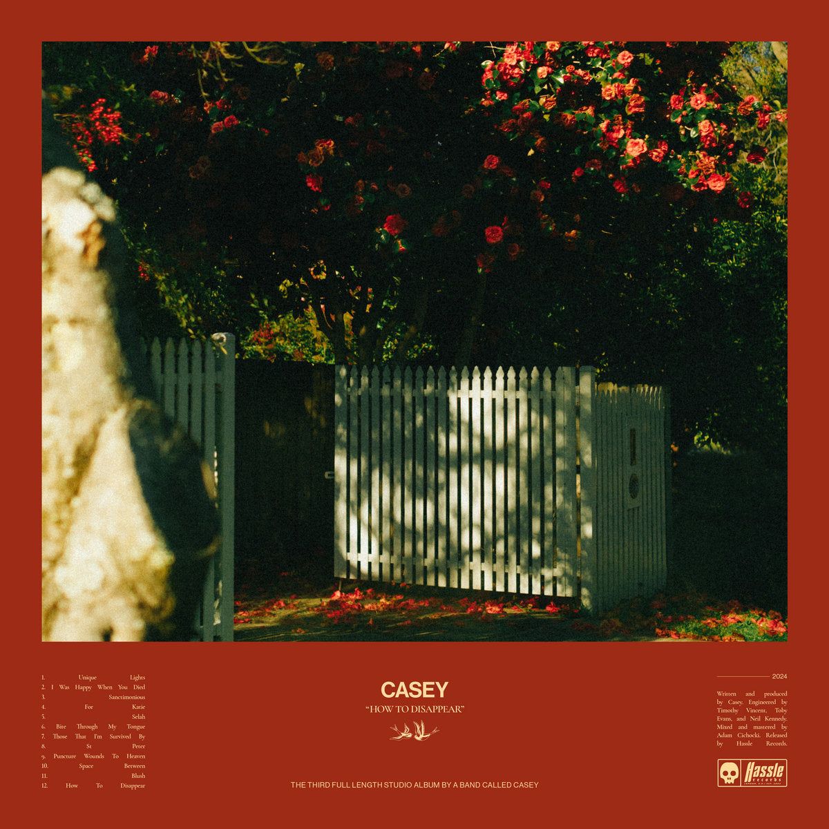 CASEY • How To Dissapear (Golden Pearl Marble Vinyl) • LP
