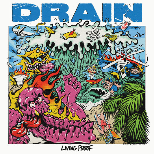 DRAIN • Living Proof (Green Yellow Galaxy) • LP