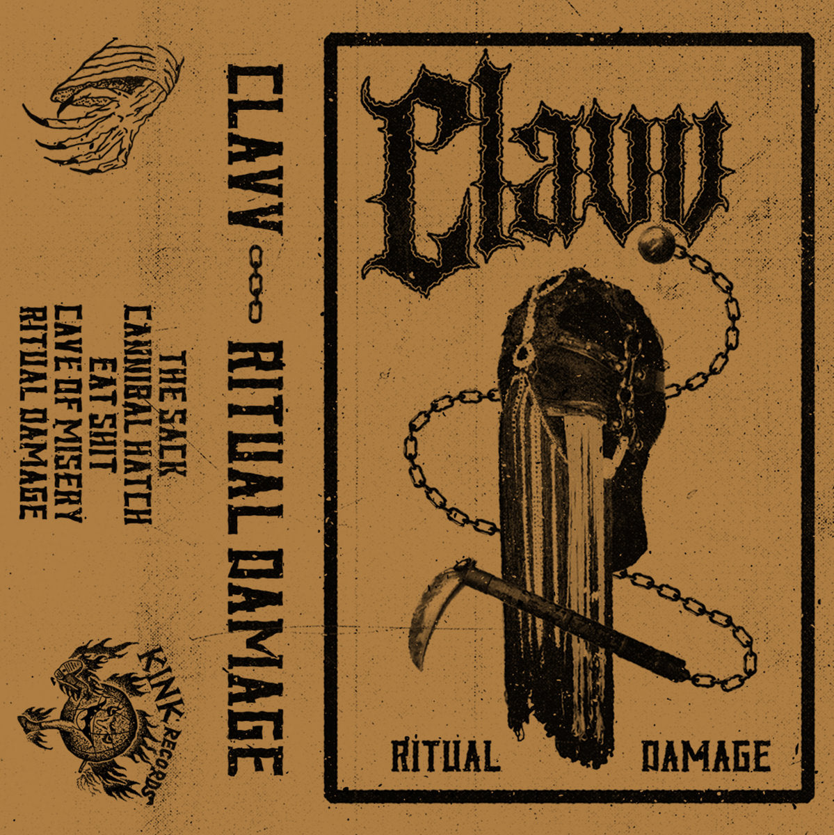 CLAVV • Ritual Damage • Tape