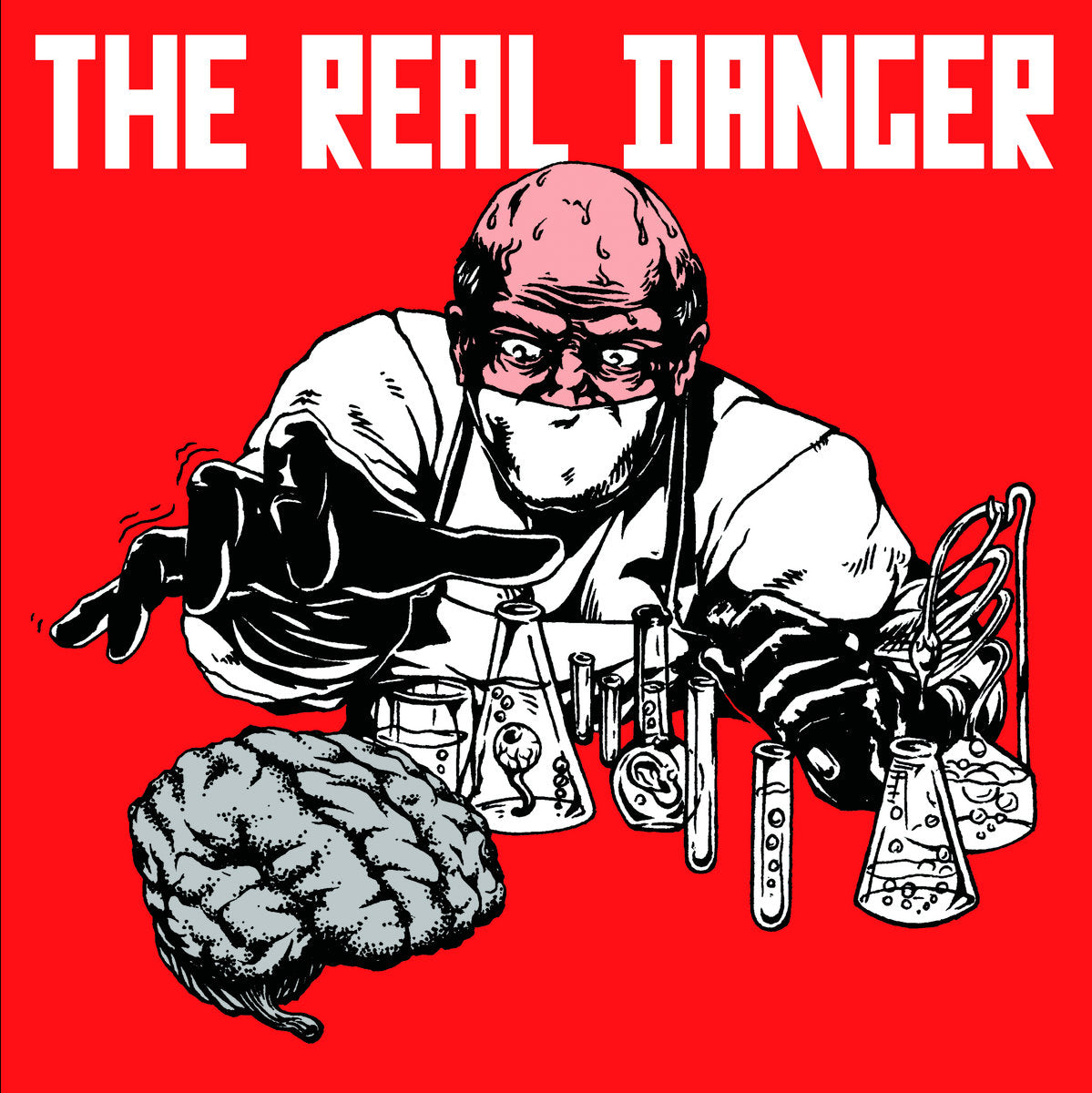 THE REAL DANGER (Red Vinyl) • S/T • LP