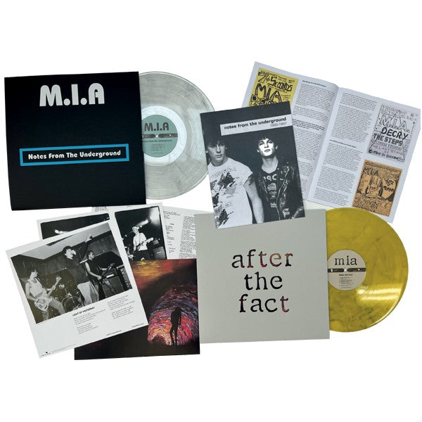 M.I.A. • After The Fact / Notes From The Underground (Col. Vinyl, silkscreened cover, 40 Page Booklet) • DoLP