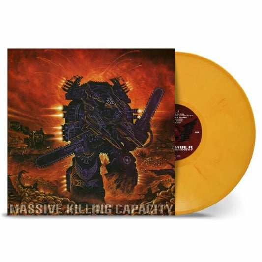 DISMEMBER • Massive Killing Capacity (Yellow/Orange Marbled Vinyl) • LP