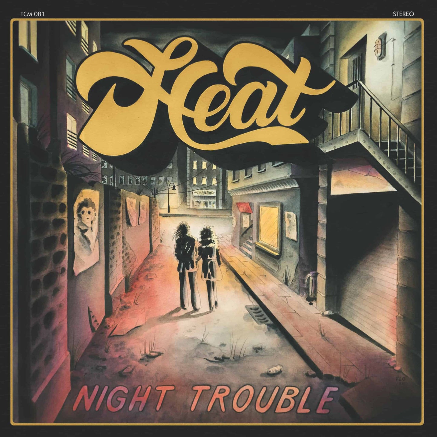 HEAT • Night Trouble • LP