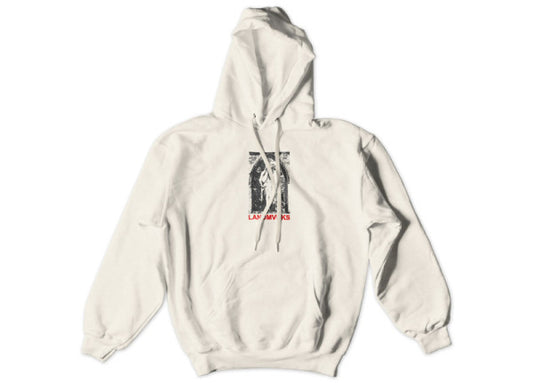 LANDMVRKS • The Darkest Place I’ve Ever Been • Beige Hoodie