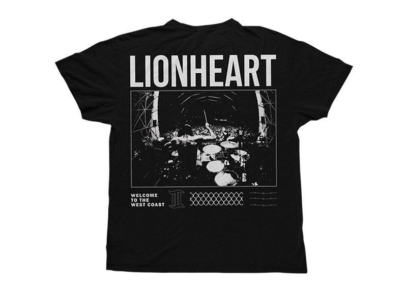 LIONHEART • Welcome To The West Coast III • T-Shirt