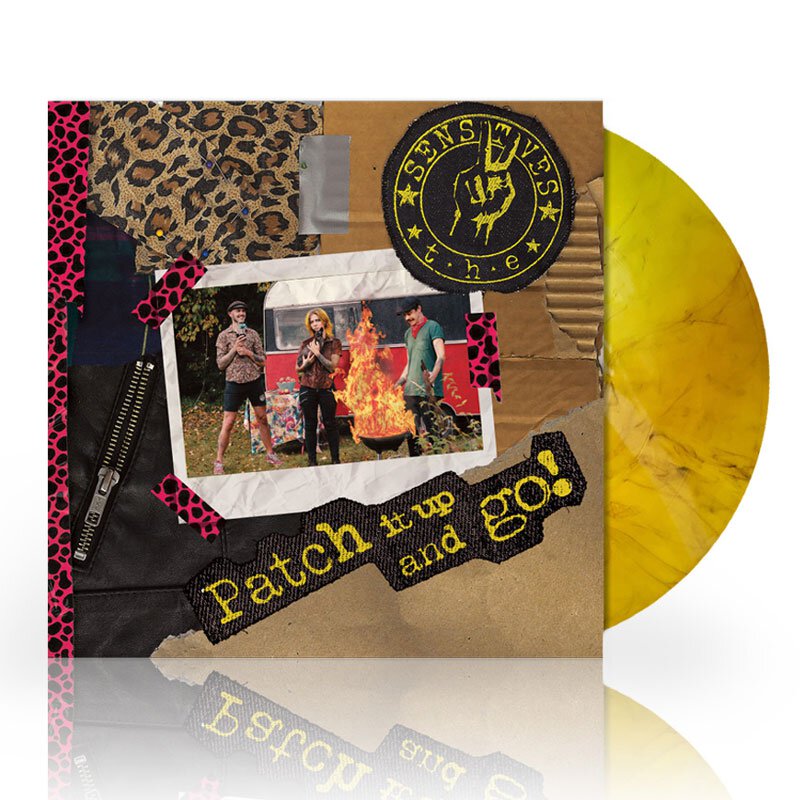 THE SENSITIVES • Patch It Up And Go! • LP