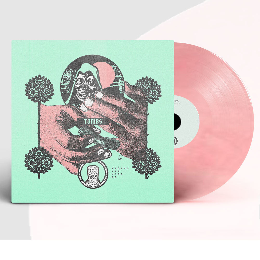 TOMBS BEATS • Irgend Wer Muss Ja (White/Red Opaque Marbled) • LP