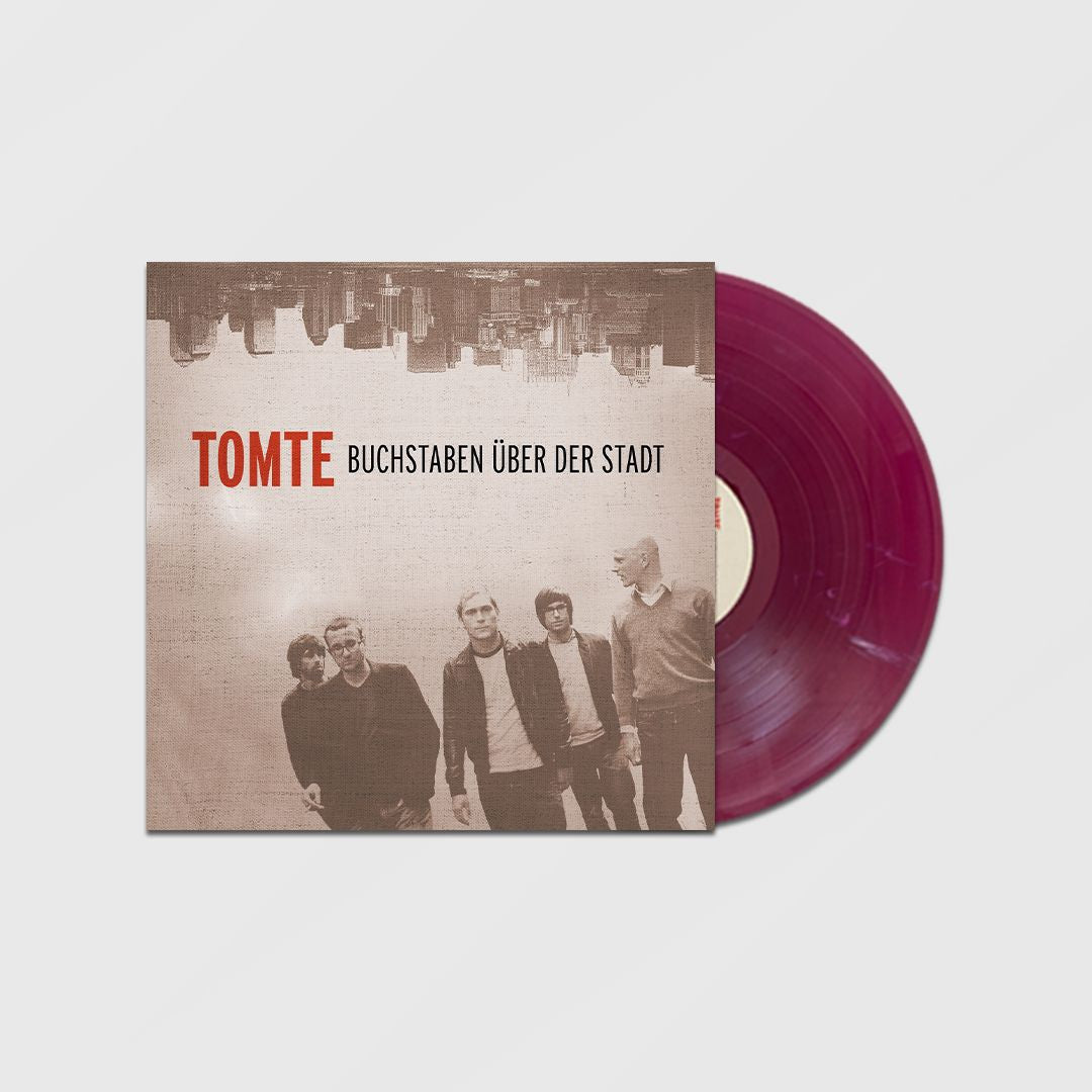 TOMTE • Buchstaben Über Der Stadt (Violet/White Marbled) • LP