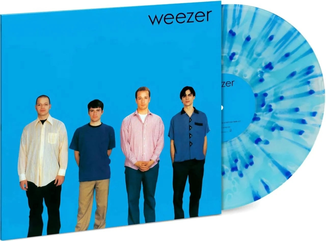 WEEZER • Blue Album (30th Anniversary Edition, Blue Marbled Vinyl) • LP