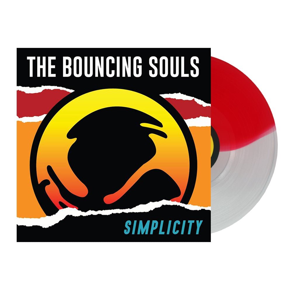 THE BOUNCING SOULS • Simplicity (Half Clear / Half Red Vinyl) • LP