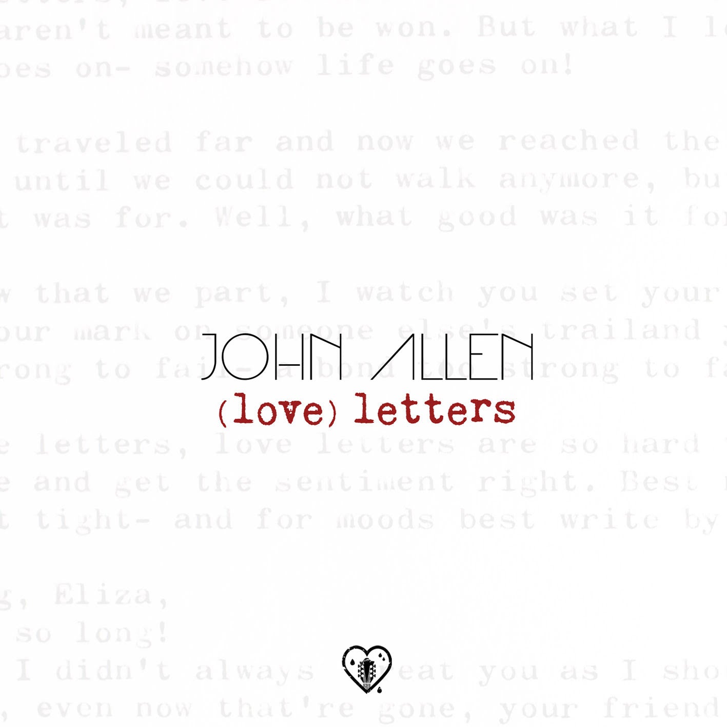 JOHN ALLEN • (Love) Letters • LP