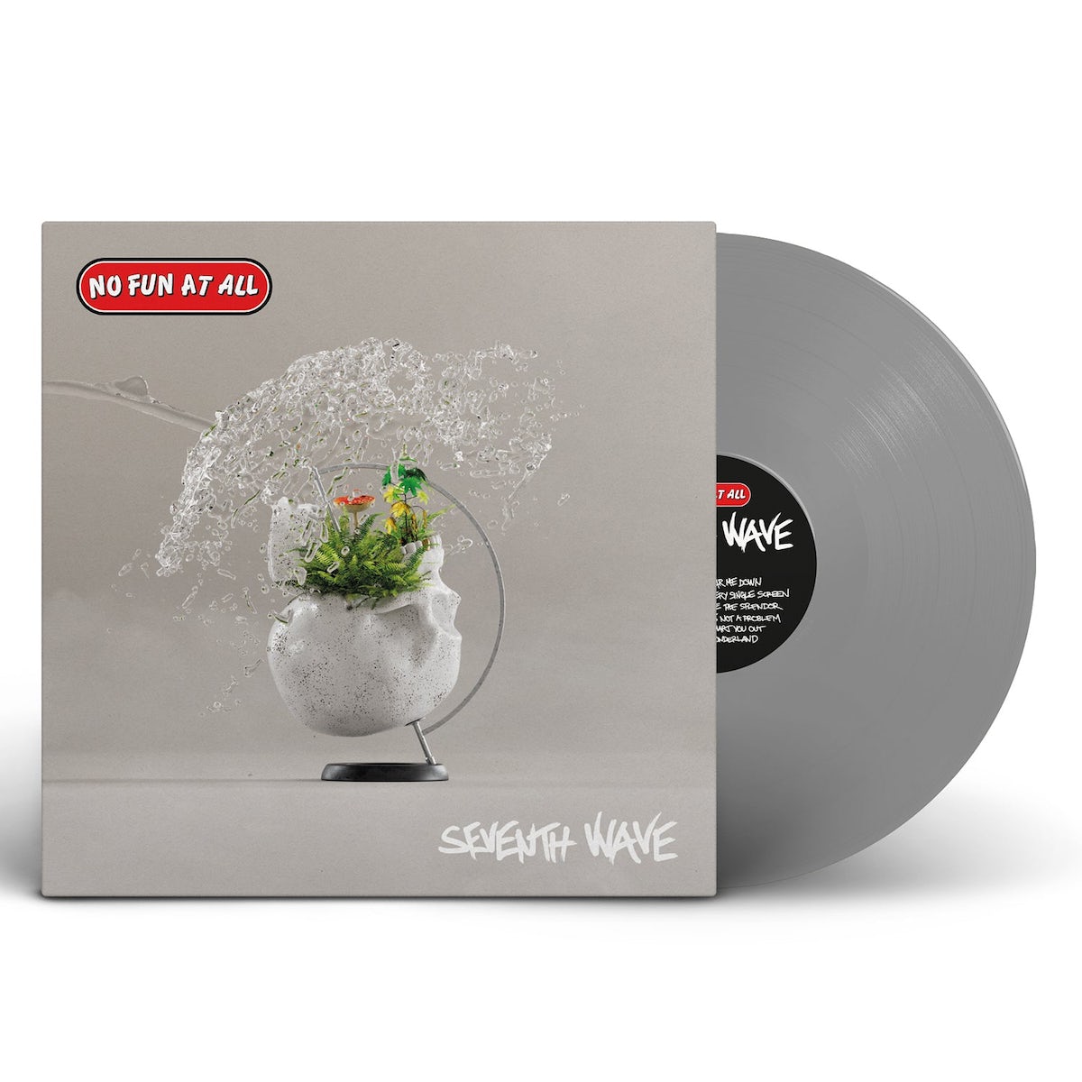 NO FUN AT ALL • SEVENTH WAVE • LP (Silver Vinyl)