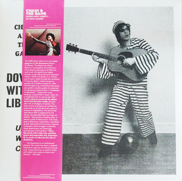 CHAIN AND THE GANG • Down With Liberty... Up With Chains! • LP