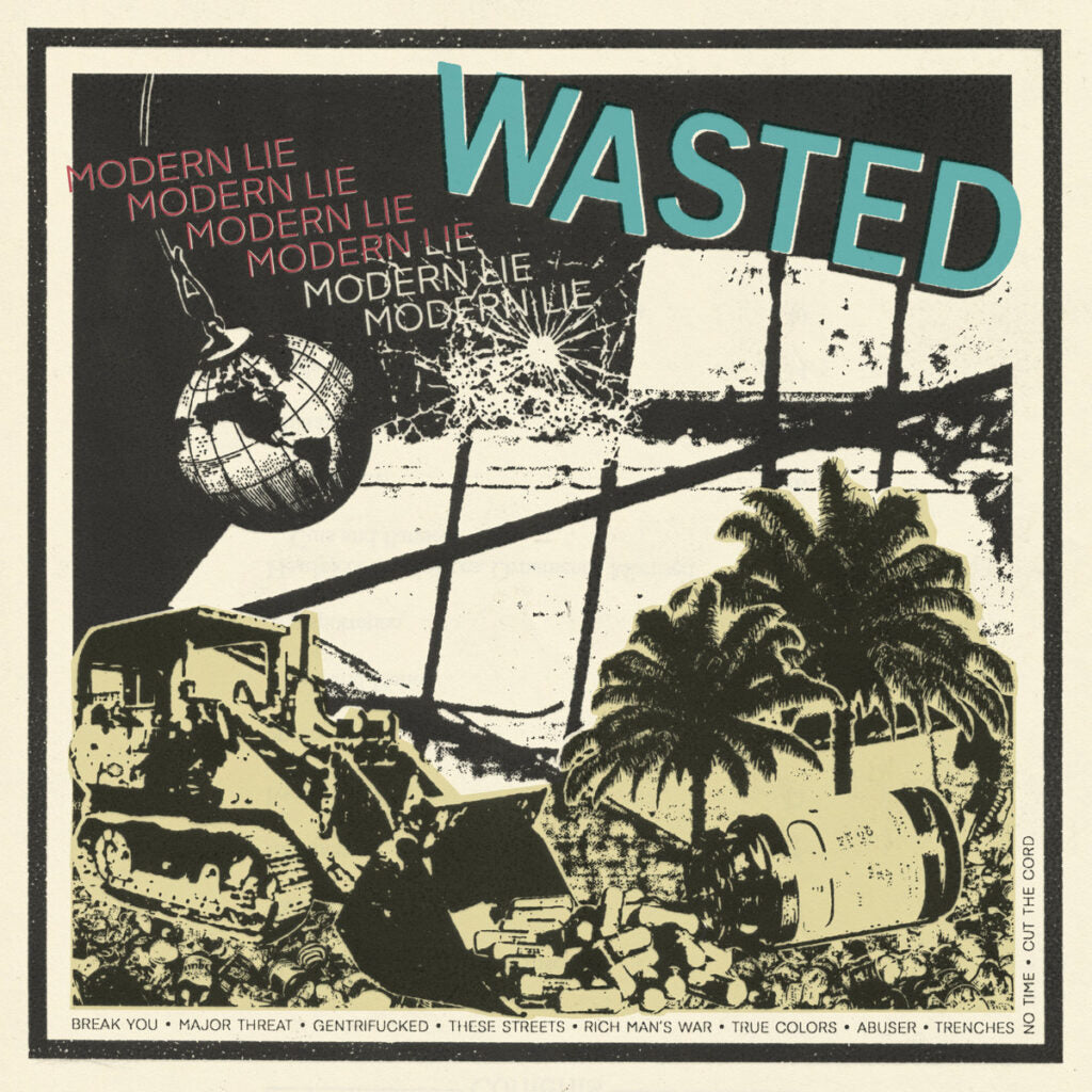 WASTED • Modern Lie • LP