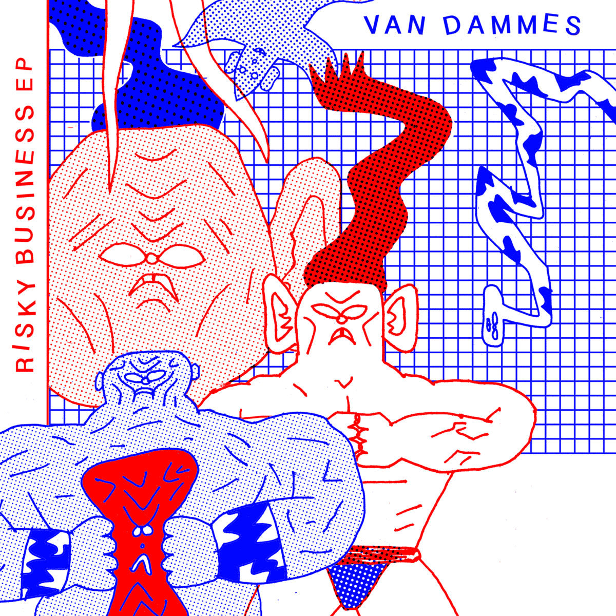 VAN DAMMES • Risky Business • 7"